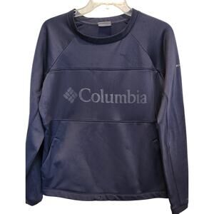Columbia Sportswear Omni-shade Windgates Fleece Crew Sweatshirt Medium